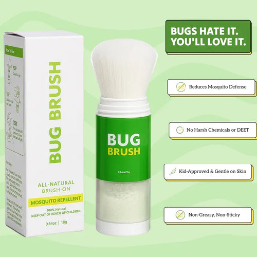 Bug Brush Natural DEET-Free Mosquito Repellent